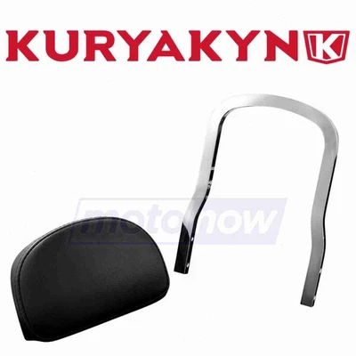 Kuryakyn Backrest Pad for Plug-N-Play Sissy Bar Mount for 2011-2015 Honda md Foto 1 de 4