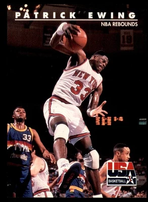 1992 SkyBox USA #27 Patrick Ewing USA - Image 1 of 2