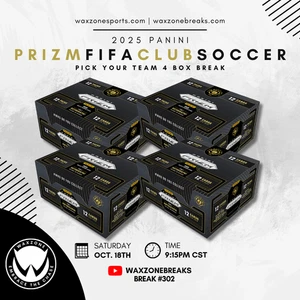 Manchester City 2025 Prizm FIFA Club World Cup Soccer Hobby 4 Box Break #302 - Bild 1 von 6