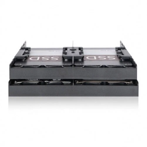 Icy Dock MB344SP FLEX-FIT QUATTRO MB344SP 4X2.5 BRACKET FOR 5.25BAY - Image 1 of 1