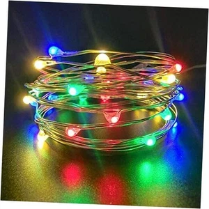 Pack 2 Indoor Battery-Operated Led String Lights with Timer,Mini LEDs Fairy - Picture 1 of 7