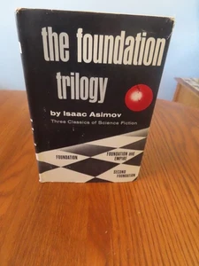 Die Stiftungstrilogie, von Isaac Asimov, Hardcover, (1951) - Bild 1 von 9