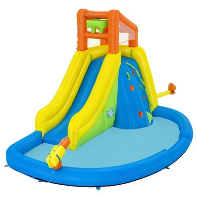 H2OGO! Mega Water Park Mount Splashblast 14'3" x 9'5" x 8'9", Inflatable - Image 1 of 4