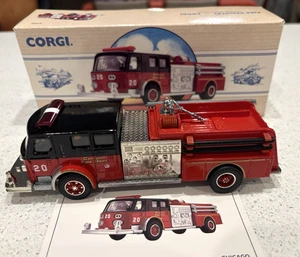New Corgi Diecast American La France Chicago Fire Department Truck 97322 1:43 - Picture 1 of 6