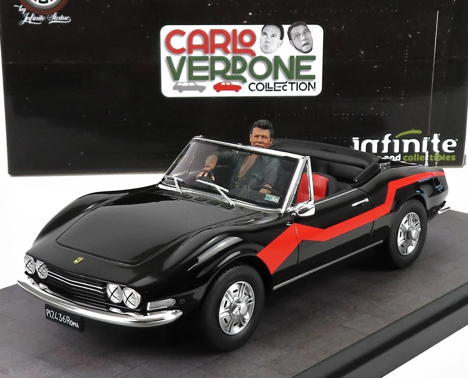 1/18 CLC-MODELS - FIAT - DINO 2.4 SPIDER WITH ENZO FIGURE - MOVIE - UN 81929 - Immagine 1 di 1