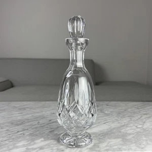 Vintage WATERFORD CRYSTAL LISMORE DECANTER FOOTED TALL BRANDY 13,5" - Picture 1 of 14