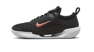 Nike Court Air Zoom NXT Women's Hard Court Tennis Shoes - UK Size 6 - Black - Picture 1 of 5