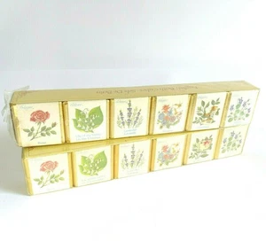 2x CUBOS DE BAÑO INGLÉS VINTAGE 6 cubos Delagar hechos en Inglaterra SELLADOS - Imagen 1 de 6