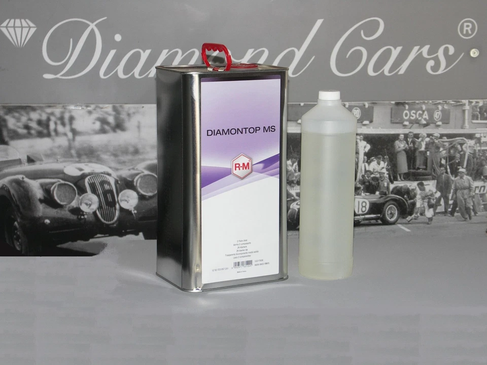 Lack Karosserie: Lack RM Höchste Qualität Diamontop Ms 0,5 L + Härter - Bild 1 von 1