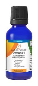 Olej z geranium 100% czysty i naturalny pelargonium graveolens równowaga hormon afro