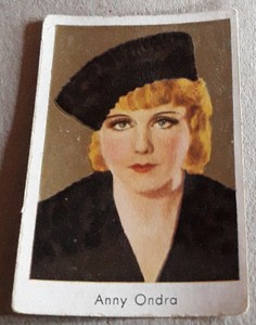 Actress ANNY ONDRA | Portrait - Collectible / Trading Card #967