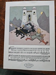 Nursery Friends vintage illustration from children’s book. - Picture 1 of 8