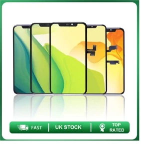 For iPhone X XR XS Max 11 Pro 12 Screen Replacement LCD OLED 3D Touch Digitizer - Picture 1 of 27