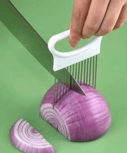 Effortlessly Slice Onions with this 1pc Colorful Onion Slicer Kitchen stainless - Picture 1 of 6