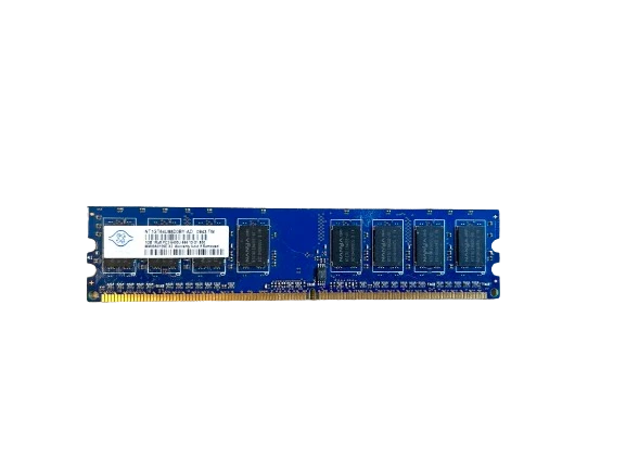 Nanya 1GB NT2GT64U8HD0BY-AD - 2Rx8 PC2-6400U DIMM - Bild 1 von 1