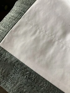 New Green Pencil Pleat Curtains Blackout Lined 50" drop/63" drop - Picture 1 of 5