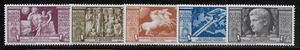 ITALIEN Königreich 1937 Bimillenario Augusteo postfrisch - ss # Sass.  A. 106-10 - Bild 1 von 1