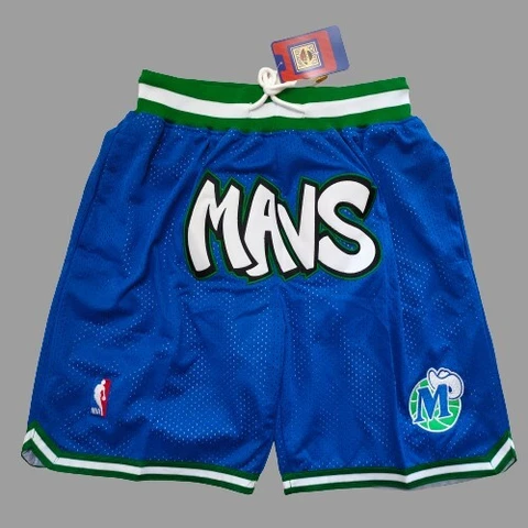 Dallas Mavericks Basketball Retro Vintage training hooping shorts Cover
