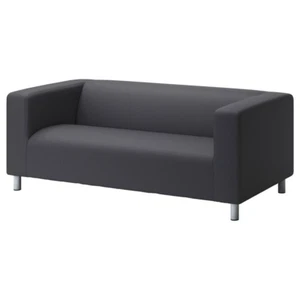 IKEA KLIPPAN 2-Sitzer Sofa Vansbro Grau–Modernes Design,Bequem,&Pflegeleicht-NEU - Bild 1 von 9