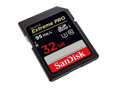 Sandisk 32GB FS Extreme Pro U1 4K HD SD card for Nikon D7500 D7200 D7100 D7000 - Image 1 of 3
