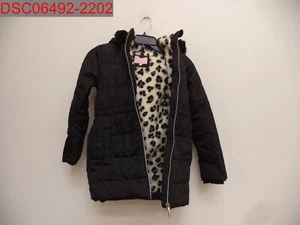 Stain & Broken Zipper, BCBG Girls Girls' Black Faux Fur Parka, S 194948121610 - Picture 1 of 8