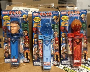 KLIK 2007 Marvel Heroes Fantastic Four Set Of 3 New In Box GIFT QUALITY - Picture 1 of 12