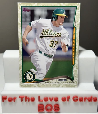 2014 Topps BRANDON MOSS Camo /99 - #471 - Image 1 of 4