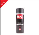 MPL Ofenrohr Spray Ofenlack Ofenfarbe Hitzebestndiger 800C Schwarz-Matt 400 ml