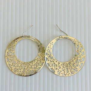 Pendientes colgantes de aro de plata joyería - Imagen 1 de 3