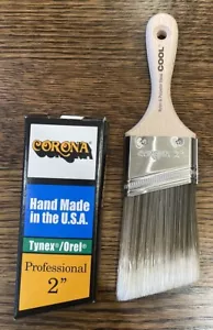 Corona Cool Red-Gold Nylon/Polyester Angular 2” Paint Brush - Picture 1 of 2
