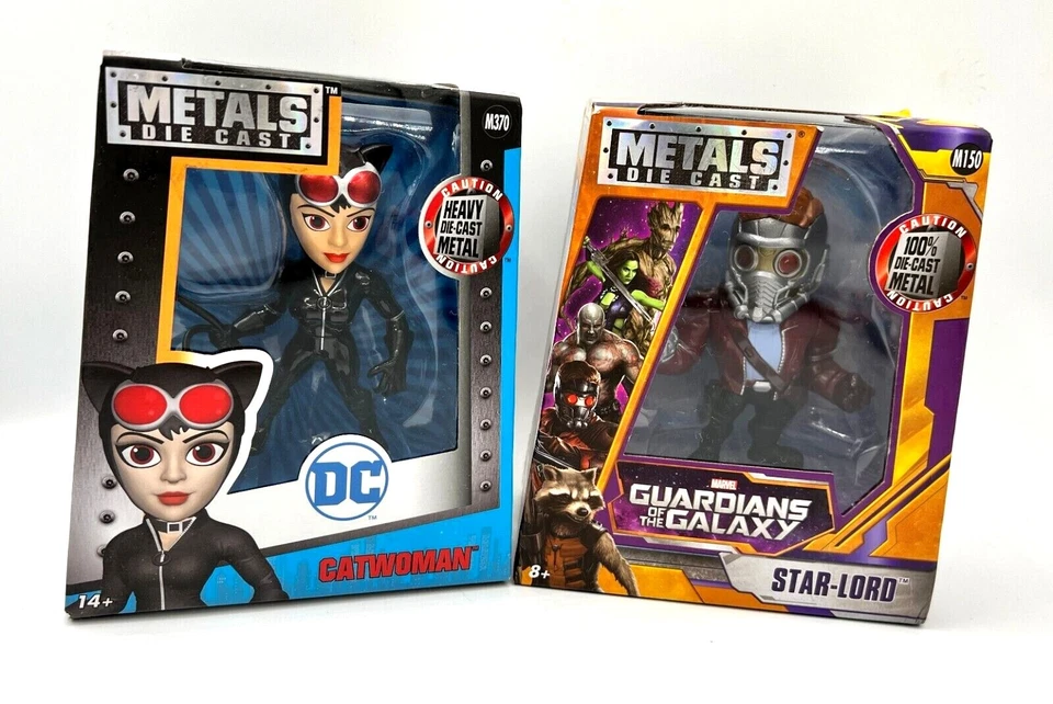 Metals Die Cast Guardianes de la Galaxia Star-Lord DC Catwoman 4" Jada U Pick Foto 1 de 1