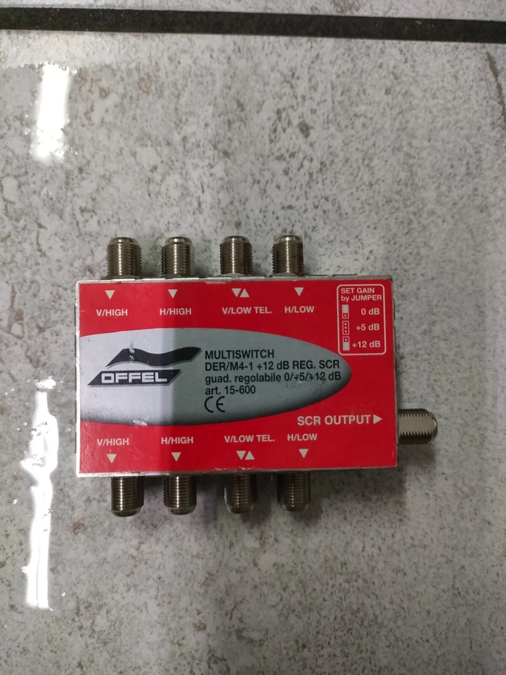 Multiswitch Centralina Satellitare offel 15-600 SCR - Immagine 1 di 1