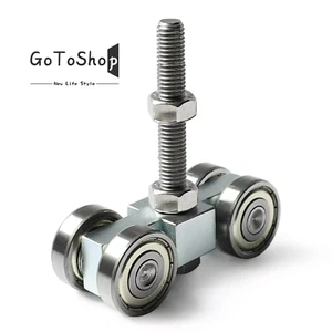 4 Wheel Trolley Assembly Stable Welded Roller Trolley M10 Bolt for use with1-5/8 - Picture 1 of 7