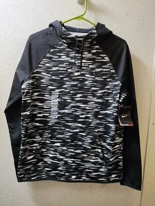 Nike Therma Fit Hoodie Women's M Haze Camo Black Keep Warm MSRP $80 - Picture 1 of 10