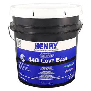 Henry 440 Cove Base Adhesive 4 GAL - Picture 1 of 5