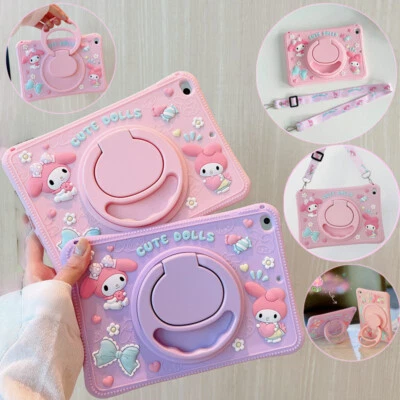 Kids Shockproof Silicone Case Cover Strap For Samsung Galaxy Tab A A7 A8 S6 Lite - Image 1 of 4