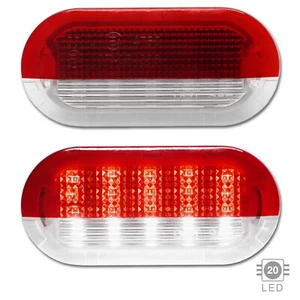 LED Türwarnleuchte Einstiegsbeleuchtung Leuchte VW Golf Skoda Octavia Seat Ford - Bild 1 von 4
