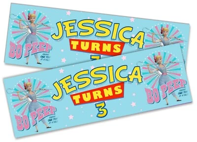 2 персонализированных баннера на день рождения история игрушек для детей украшение для детской вечеринки плакат 5 - Изображение 1 из 4