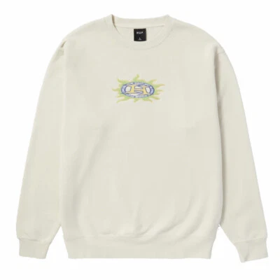 HUF Fire Bone Mens Crew Neck Jumper - Image 1 of 2
