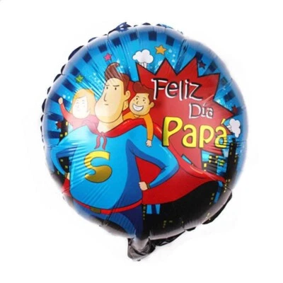 5 piezas Globo 18" Feliz Día del Padre Lámina Globo Decoración Fiesta Foto 1 de 4