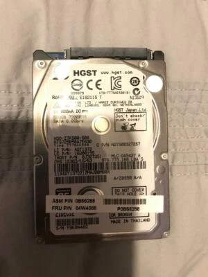Hitachi HGST 500GB,Internal,7200 RPM,6.35 cm (2.5") (HTS725050A7E630)Desktop HDD - Image 1 of 4
