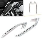Mid-Frame Air Deflectors Accents Trims Fit Harley Road Glide CVO Ultra FLTRUSE