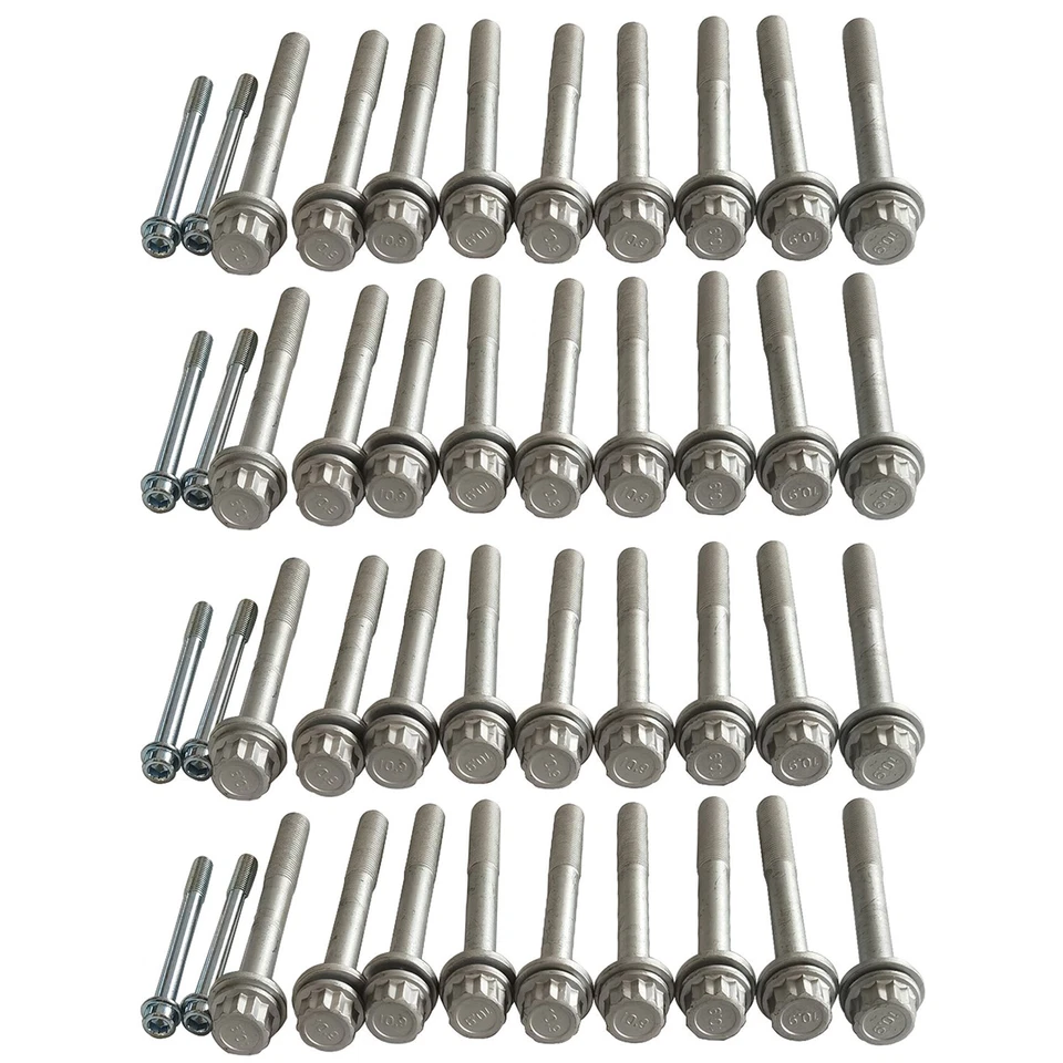Head Bolt Set For Chevrolet Express 2500 Silverado 3500 GMC Sierra Hummer 6.6L Foto 1 de 4