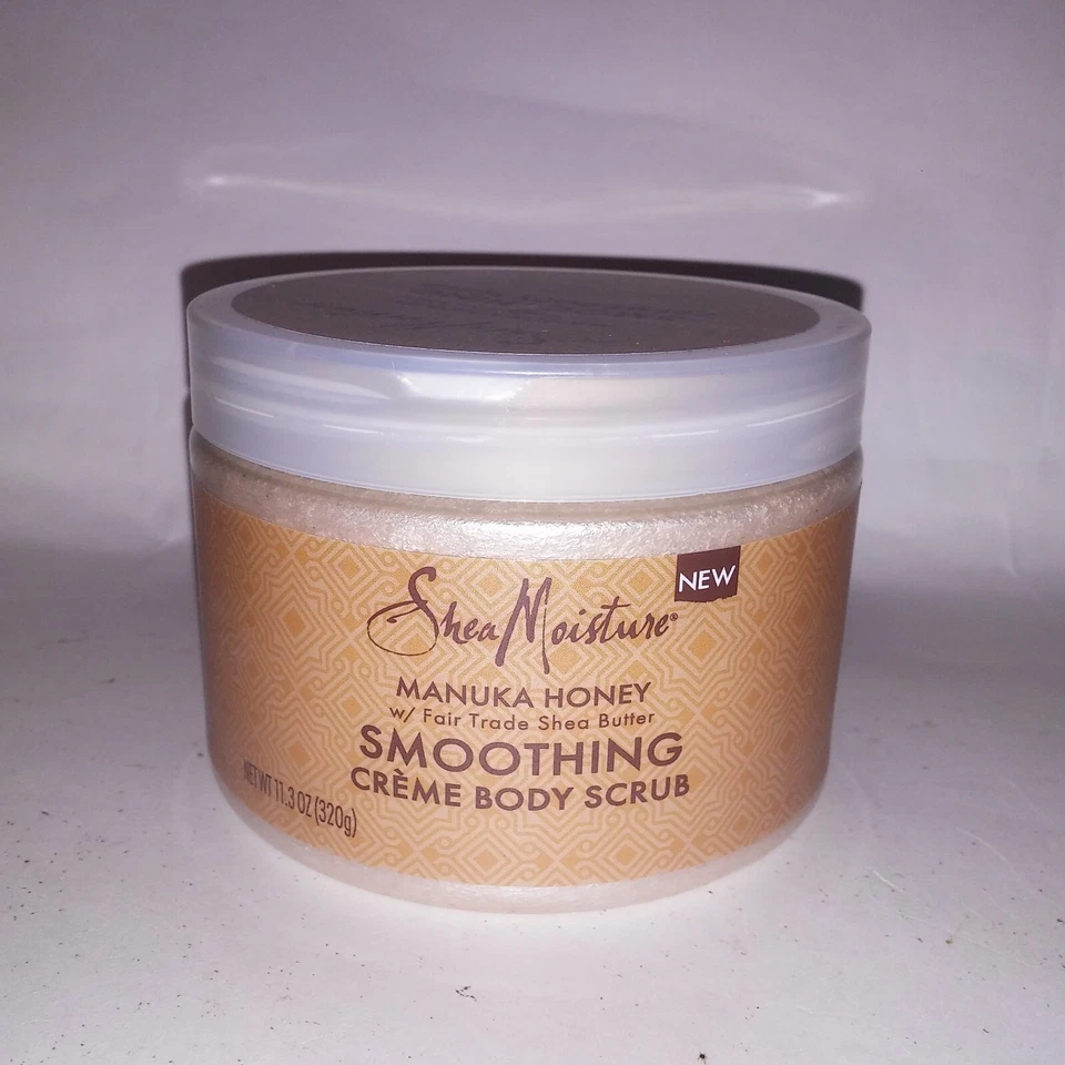 Crema exfoliante corporal crema calmante de miel de manuka hidratante de karité 11,3 oz Foto 1 de 4