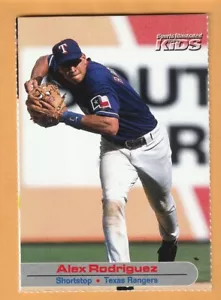 Alex Rodriguez Texas Rangers 2002 Sports Illustrated for Kids #110 11G - Imagen 1 de 2