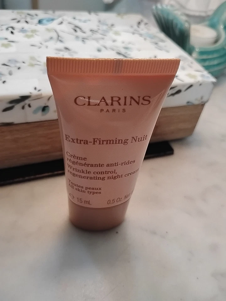 CLARINS Wrinkle Control Extra Firming NUIT Regenerating night cream .5oz sealed - Image 1 of 1