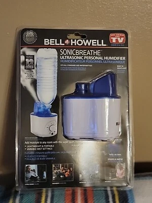 Bell and Howell Sonic Breathe Ultrasonic Personal Humidifier Portable It/135 - Image 1 of 2