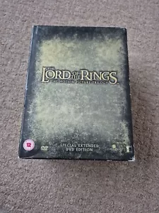 THE LORD OF THE RINGS TRILOGY EXTENDED EDITION DVDs. - Picture 1 of 4