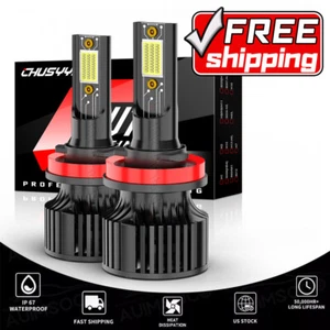 For Mazda MX-5 Miata 2006-2015 2X H11 LED Headlight Bulb Kit Hi Beam 6000K White - Picture 1 of 12