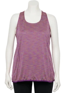 Tek Gear Plus 3X Tank Top DryTek Gym Workout NWT $24 Moisture Wicking Open Back - Picture 1 of 8